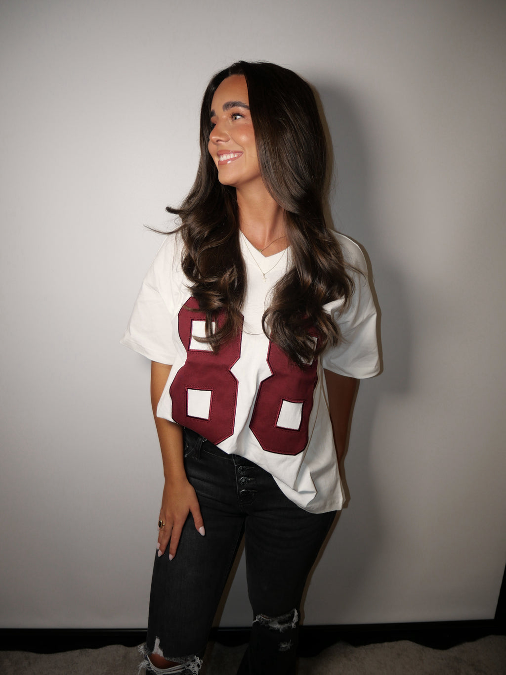 88 Varsity V-Neck Tee