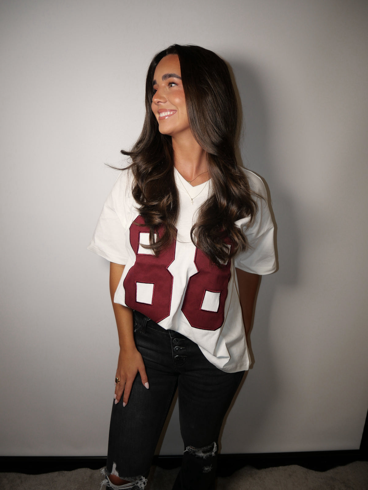 88 Varsity V-Neck Tee