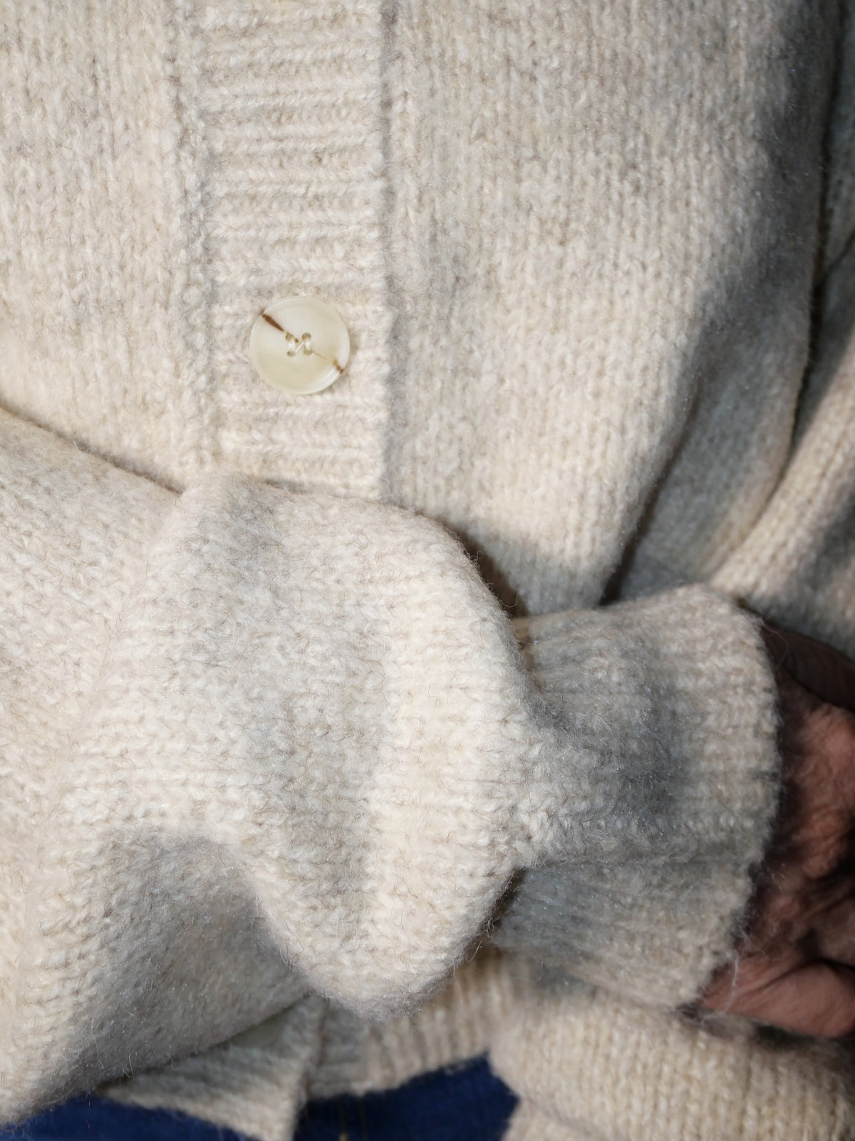 Cream Knit Cardigan
