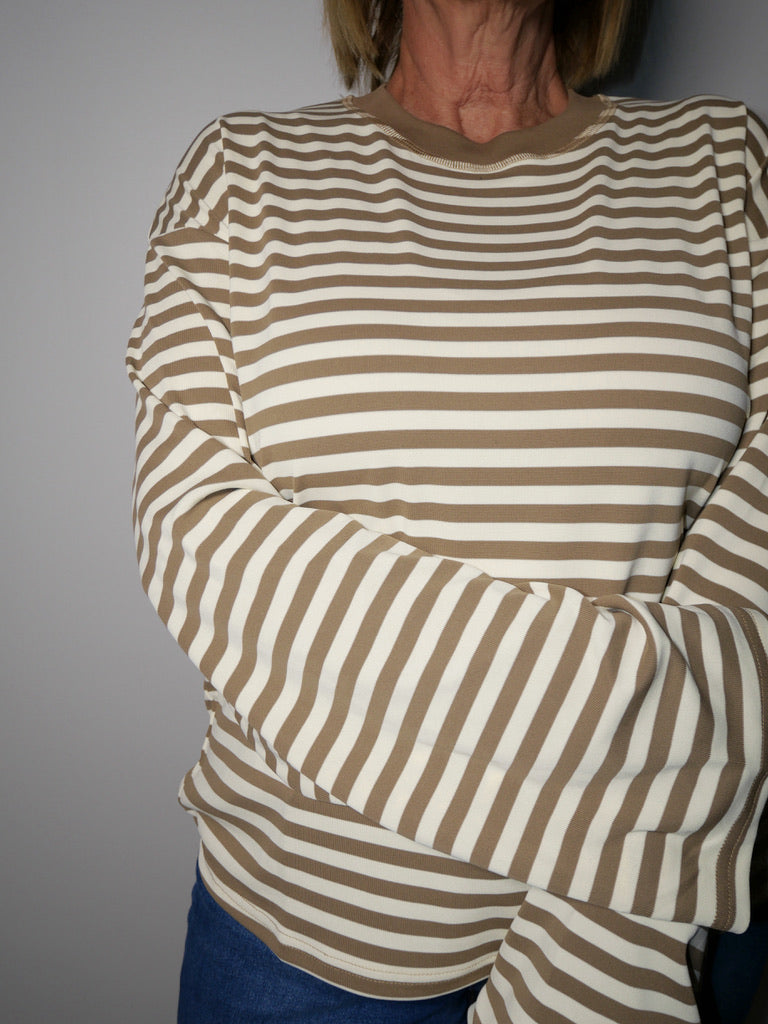SWAYE Striped Long Sleeve