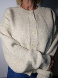 Cream Knit Cardigan